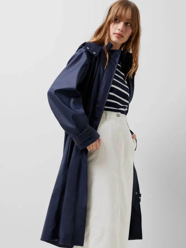 FRENCH CONNECTION Coats & Jackets<Akiro Raincoat MidnightBlue