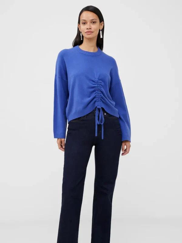FRENCH CONNECTION Sale<Babysoft Gathered Jumper LightBlueDepths