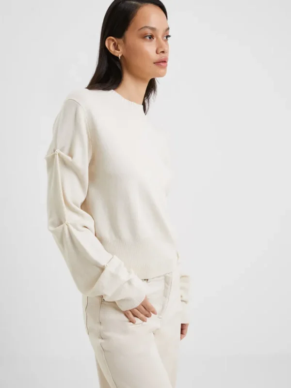 FRENCH CONNECTION Jumpers & Cardigans<Babysoft Pearl Sleeve Jumper ClassicCream