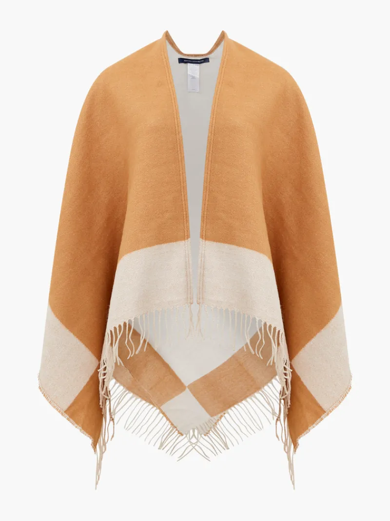 FRENCH CONNECTION Scarves<Blanket Scarf Camel/Oatmeal