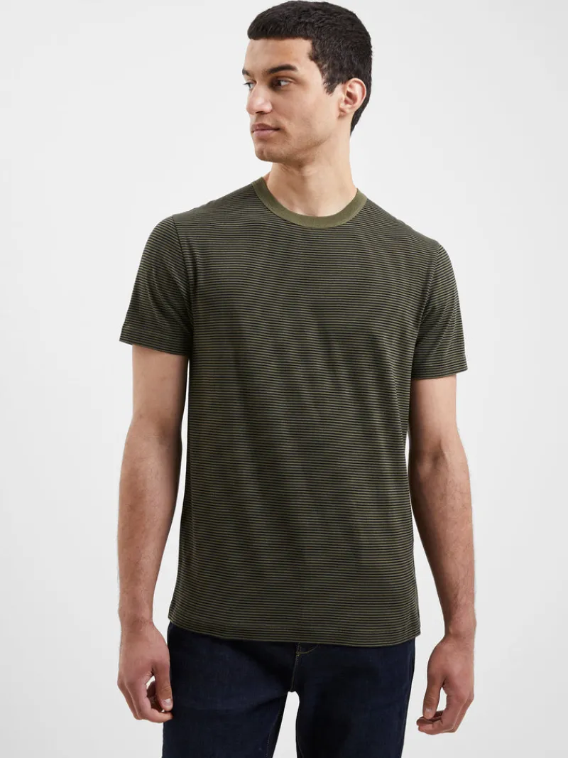 FRENCH CONNECTION Sale | T-Shirts & Polo Shirts<Bolt Stripe T-Shirt IvyMulti