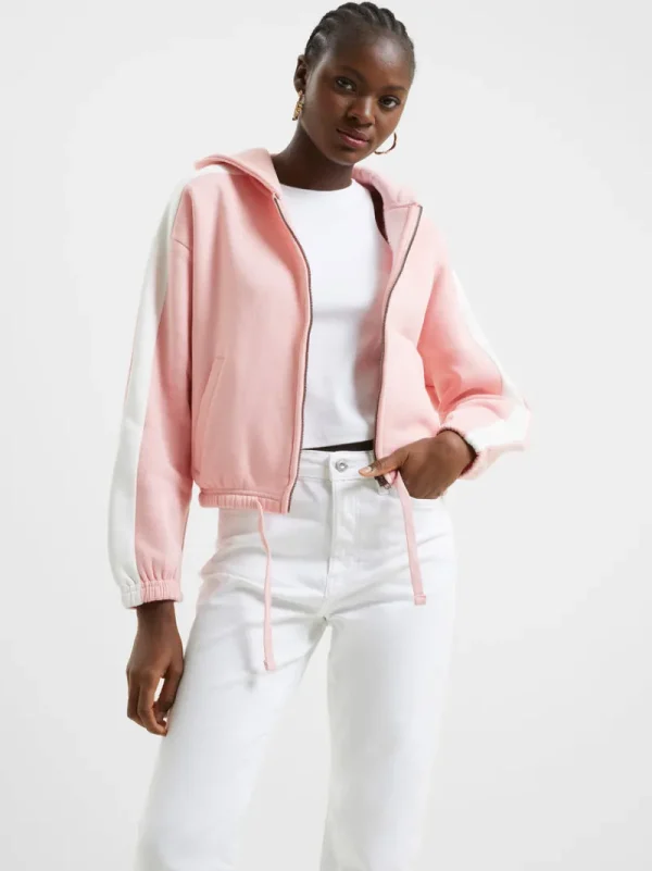 FRENCH CONNECTION Hoodies & Sweatshirts<Boxy Panel Sleeves Hoodie WashedPink