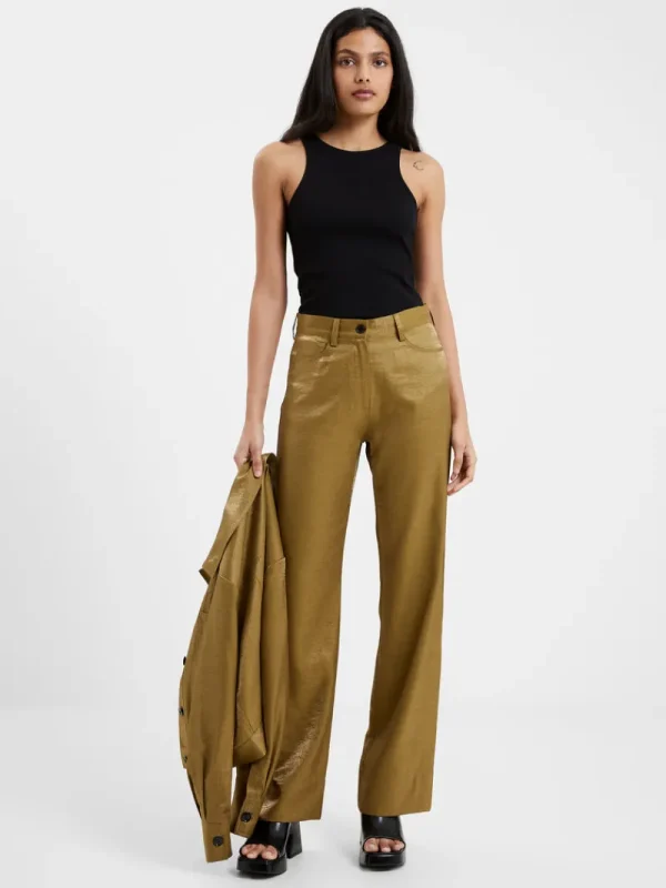 FRENCH CONNECTION Co-ords<Cammie Shimmer Flare Trousers Nutria