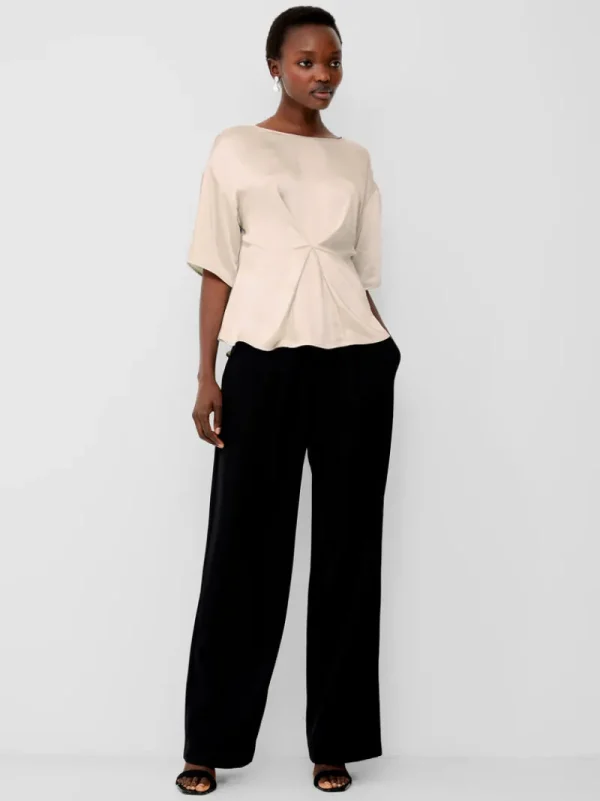 FRENCH CONNECTION Tops<Chloetta Recycled Top SilverLining