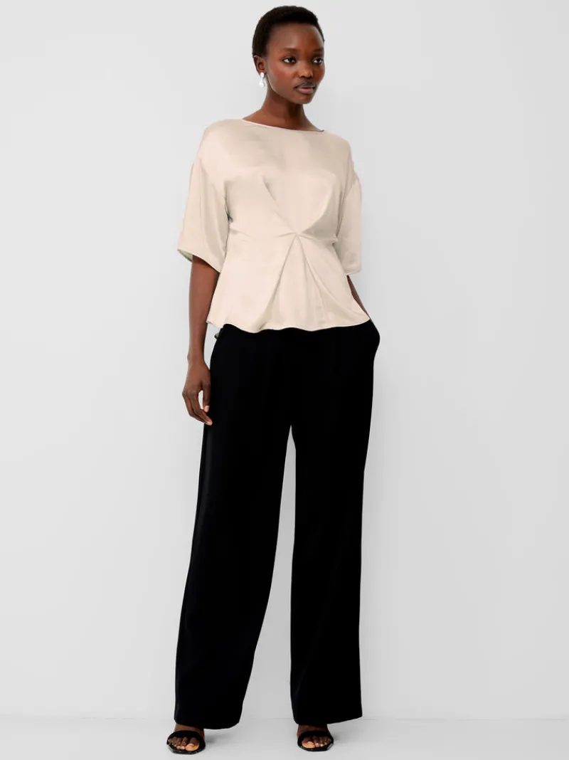 FRENCH CONNECTION Tops<Chloetta Recycled Top SilverLining