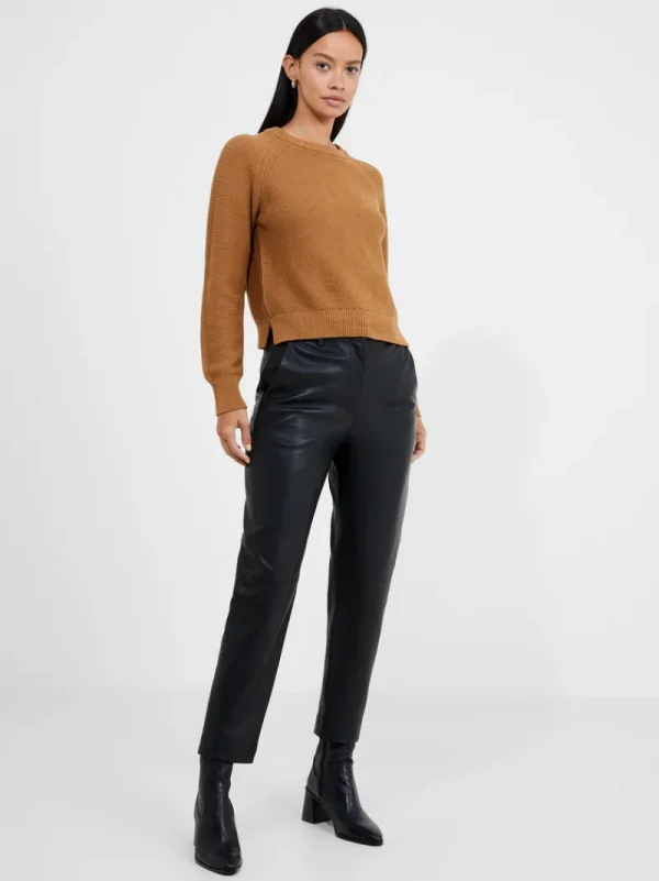 FRENCH CONNECTION Co-ords | Women's Trousers<Connie Leather Trousers Black