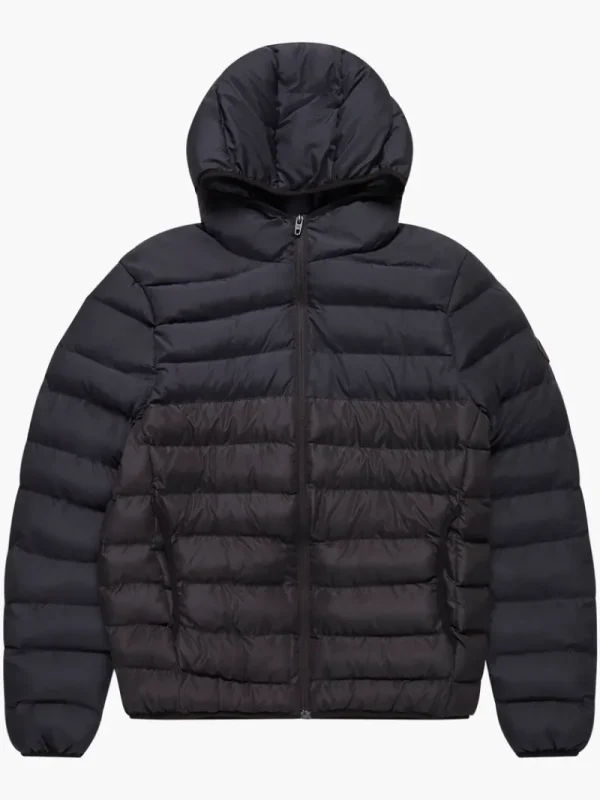 FRENCH CONNECTION Coats & Jackets<Contrast Row Puffer Coat Marine
