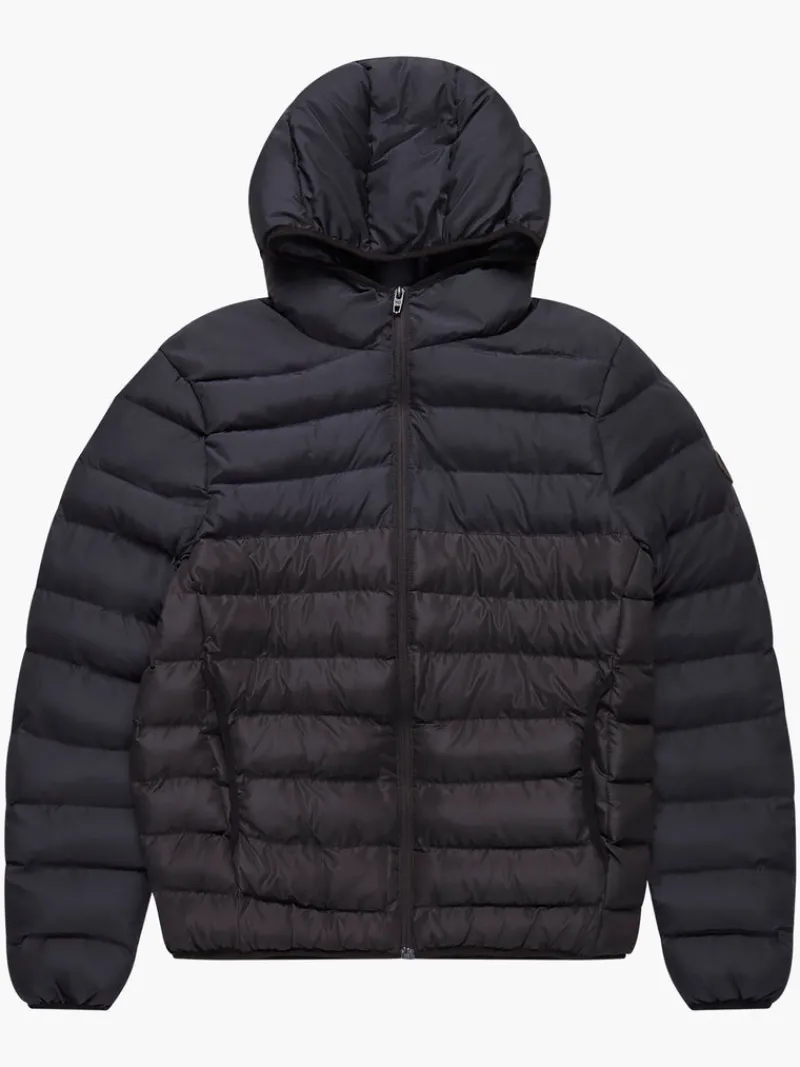 FRENCH CONNECTION Coats & Jackets<Contrast Row Puffer Coat Marine