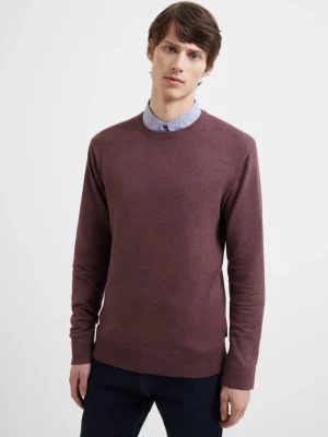 FRENCH CONNECTION Jumpers & Cardigans<Crew Neck Knit Jumper BordeauxMel