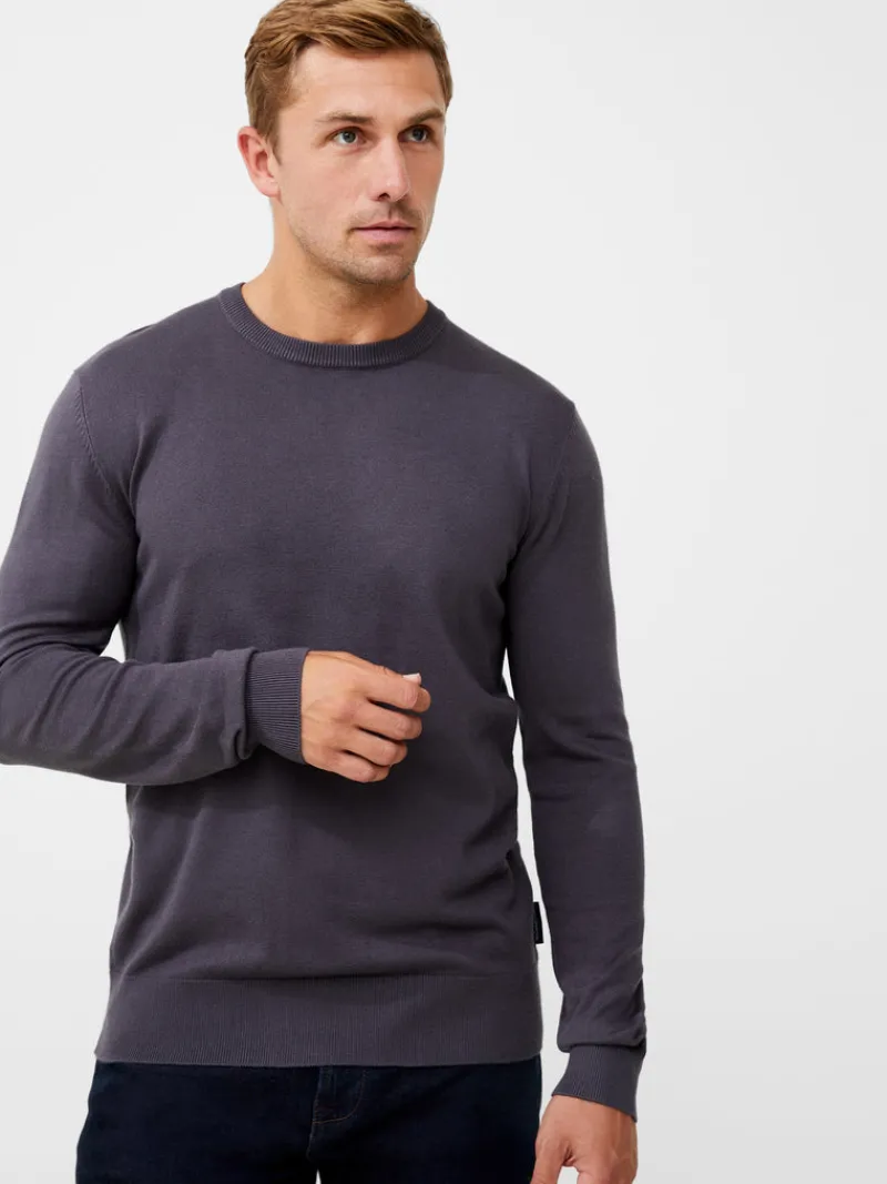 FRENCH CONNECTION Jumpers & Cardigans<Crew Neck Sweatshirt ForgedIron