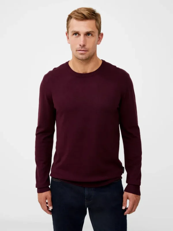 FRENCH CONNECTION Jumpers & Cardigans<Crew Neck Sweatshirt Bordeaux
