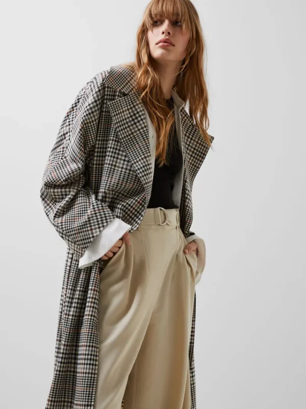 FRENCH CONNECTION Coats & Jackets<Dandy Check Coat CheckMulti
