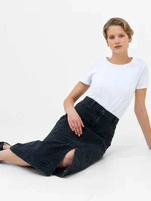 FRENCH CONNECTION Women's Skirts | Skirts & Shorts | Jeans<Denver Denim Midi Skirt VintageBlack