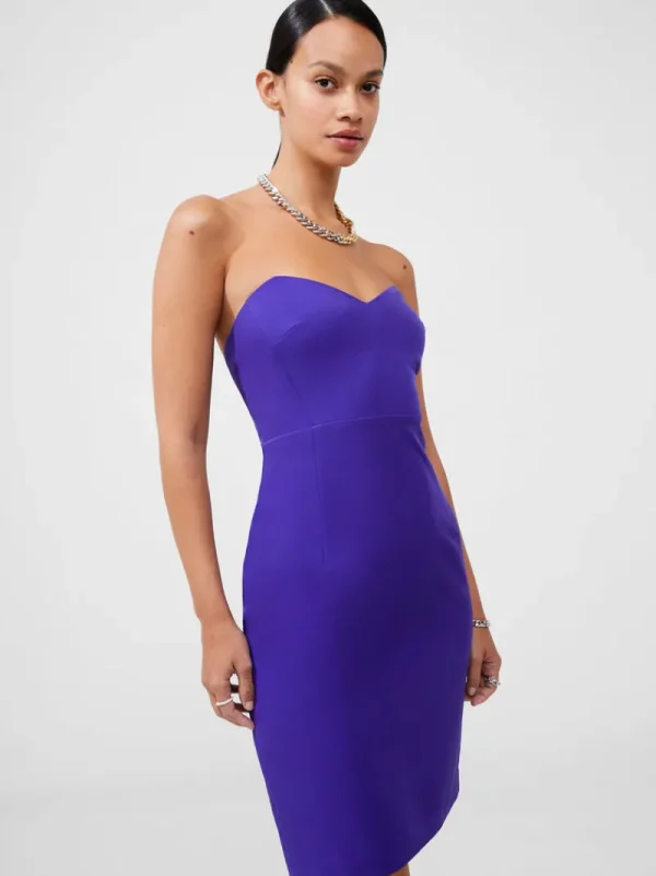 FRENCH CONNECTION Party Dresses<Echo Crepe Mini Dress CobaltViolet