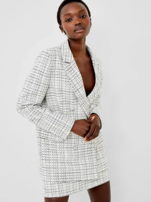 FRENCH CONNECTION Women's Suits | Women's Blazers | Coats & Jackets<Effie Boucle Blazer ClassicCream/Blacko