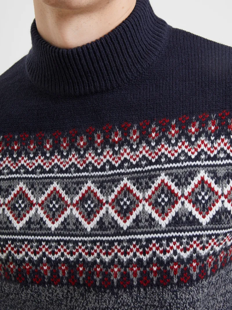 FRENCH CONNECTION Jumpers & Cardigans<Fairisle Jumper DarkNavy