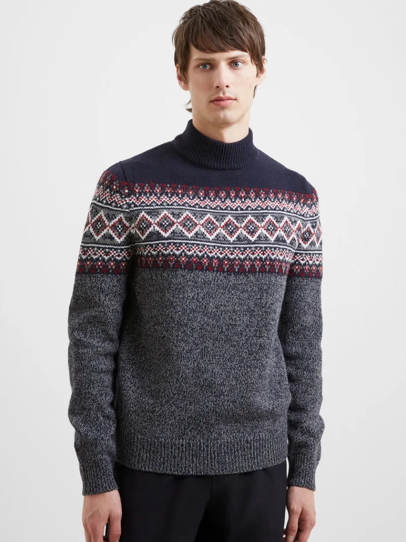 FRENCH CONNECTION Jumpers & Cardigans<Fairisle Jumper DarkNavy