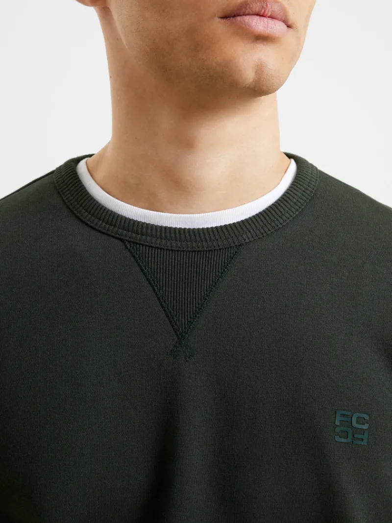 FRENCH CONNECTION Jumpers & Cardigans<FC Crewneck Sweater DarkGreen