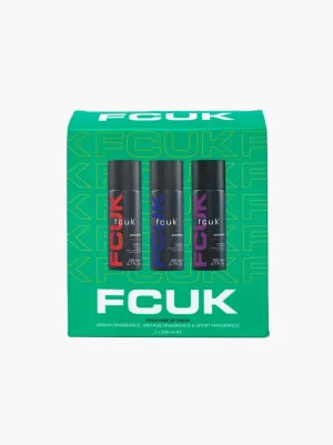 FRENCH CONNECTION Fragrance & Grooming<FCUK One Of Each Body Spray Gift Set