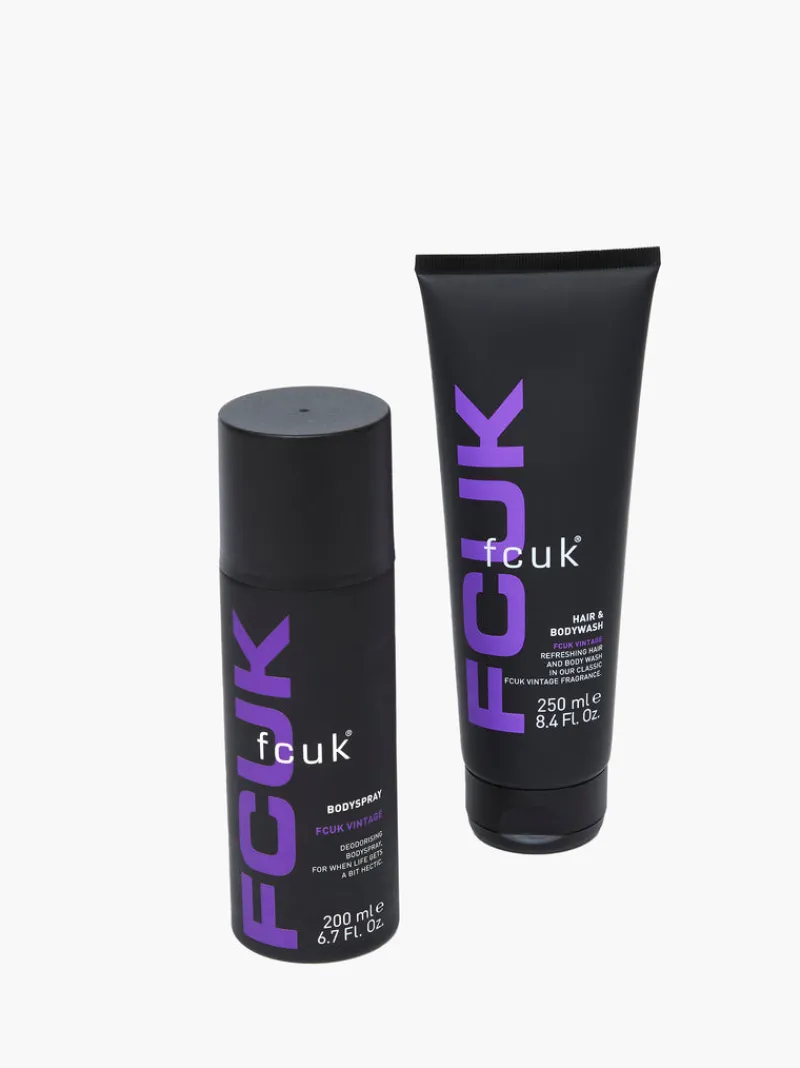FRENCH CONNECTION Fragrance & Grooming<FCUK Wrap It Up Beanie Hat Gift Set