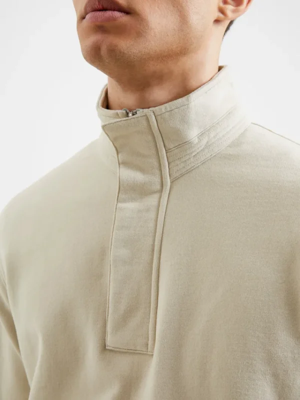 FRENCH CONNECTION Jumpers & Cardigans<Funnel Neck Sweatshirt Stone