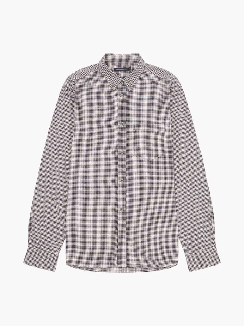 FRENCH CONNECTION Sale | Men's Shirts<Gingham Long Sleeve Shirt DarkNavy