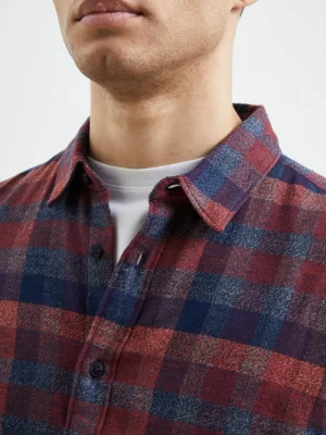 FRENCH CONNECTION Sale | Men's Shirts<Grindle Check Long Sleeve Shirt RedMulti