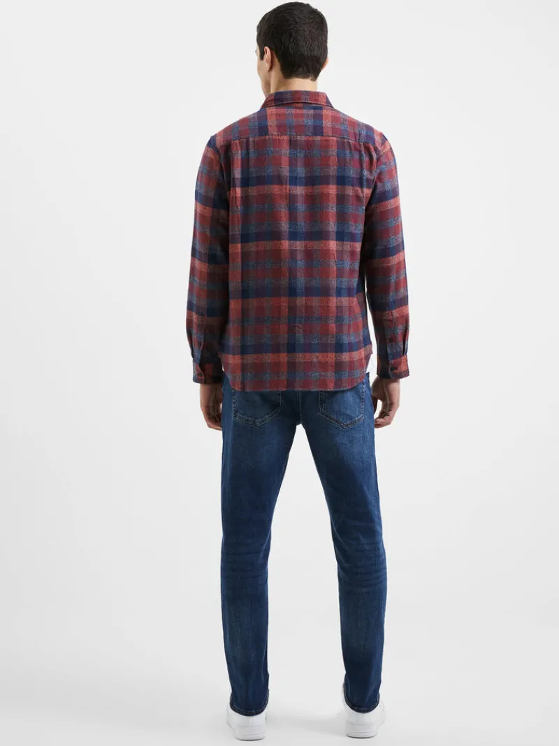FRENCH CONNECTION Sale | Men's Shirts<Grindle Check Long Sleeve Shirt RedMulti