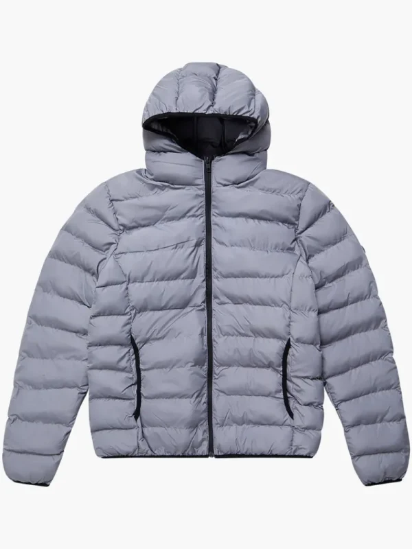 FRENCH CONNECTION Coats & Jackets<Hooded Row Padded Jacket LgtGrey