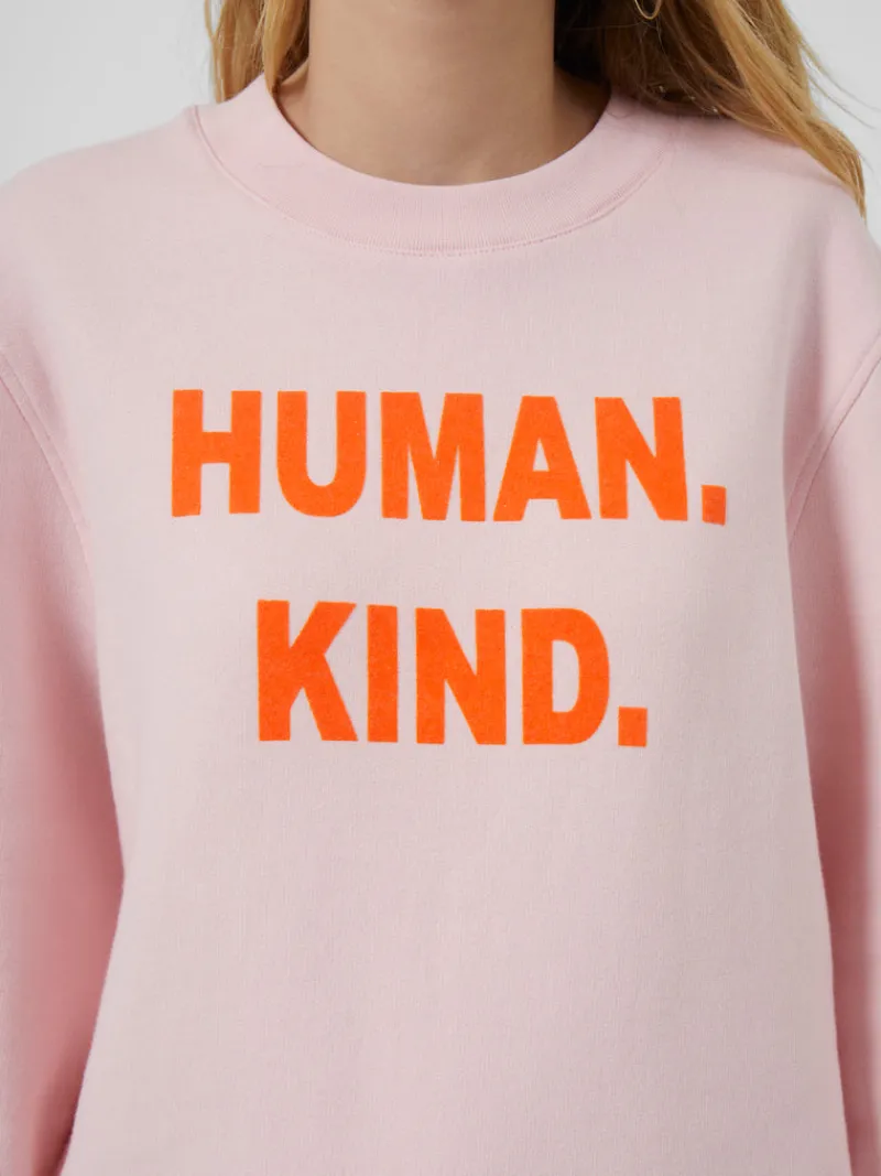FRENCH CONNECTION Hoodies & Sweatshirts<Human. Kind. Sweatshirt CrystalRose