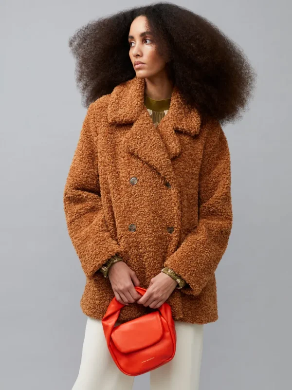 FRENCH CONNECTION Sale<Iren Borg Peacoat TobaccoBrown
