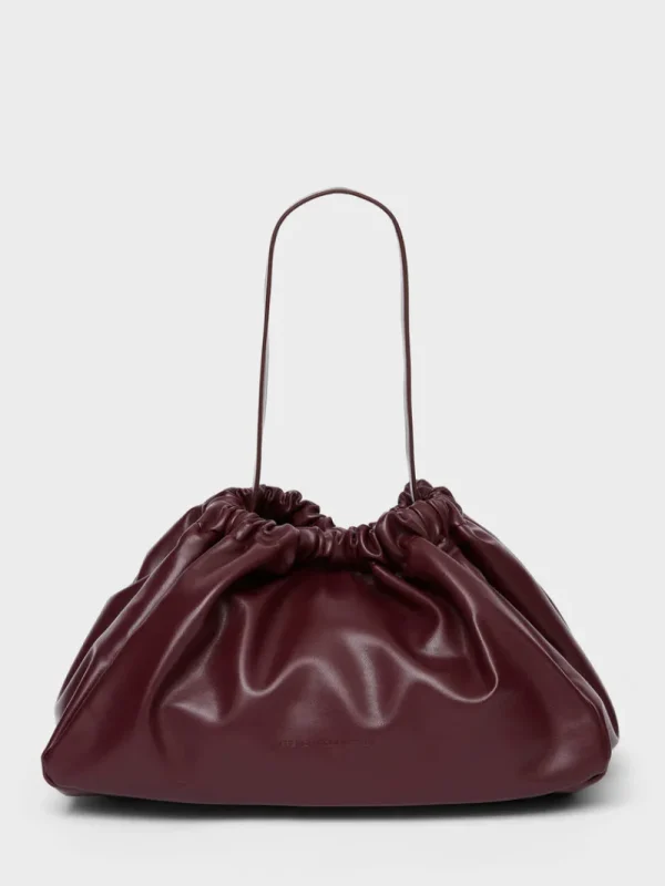 FRENCH CONNECTION Women's Bags<Jeenaa x Rouched Bag ChocolateTruffle