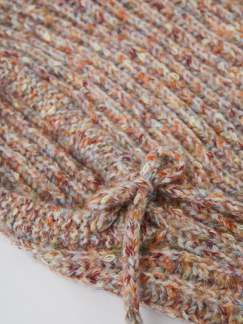 FRENCH CONNECTION Hats<Jill Recycled Rib Snood OatmealMulti