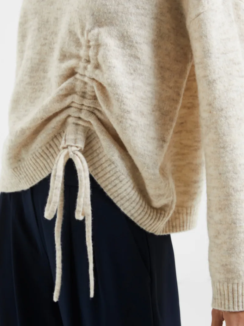 FRENCH CONNECTION Jumpers & Cardigans<Kezia Gathered Jumper OatmealMel