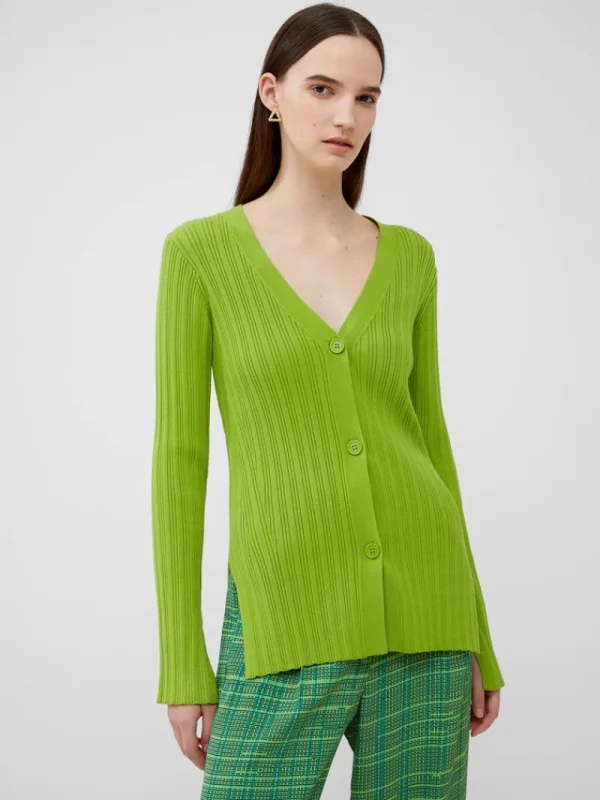 FRENCH CONNECTION Jumpers & Cardigans<Leonora Recycled Cardigan Wasabi