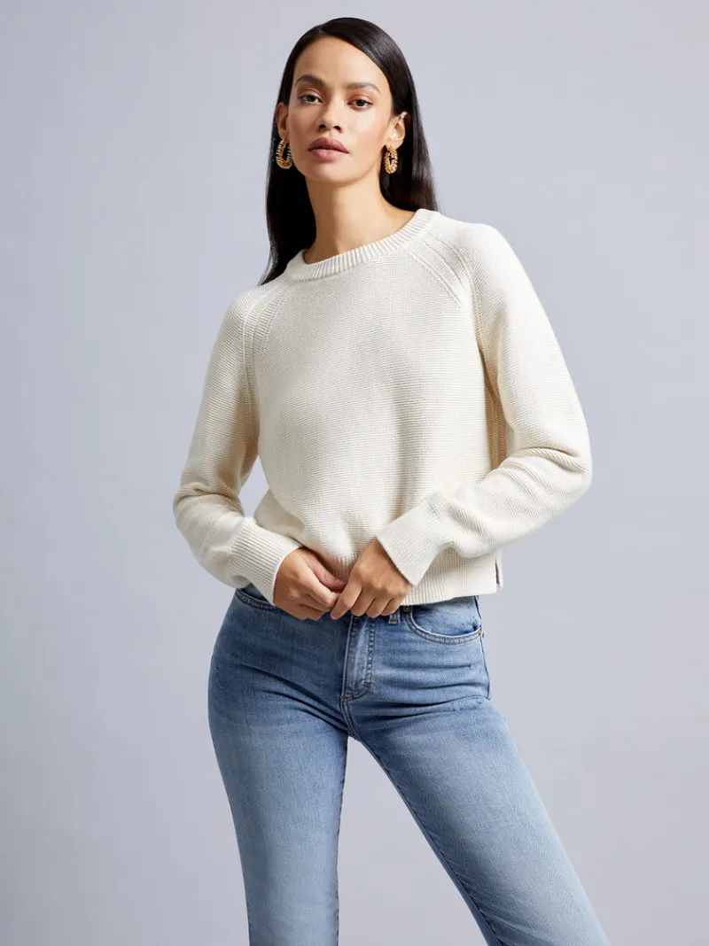 FRENCH CONNECTION Jumpers & Cardigans<Lilly Mozart Crew Neck Jumper OatmealMel