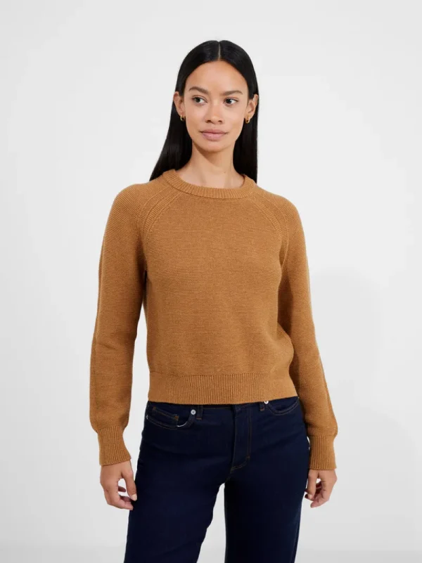 FRENCH CONNECTION Jumpers & Cardigans<Lilly Mozart Crew Neck Jumper TobaccoBrownMel