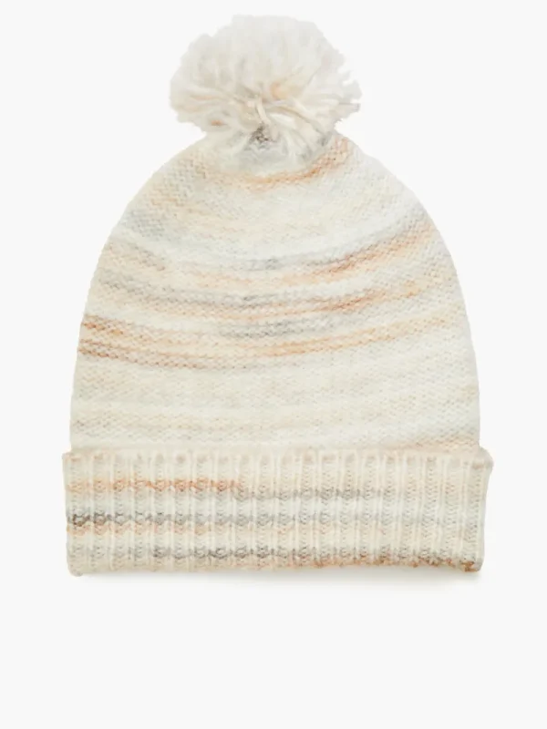 FRENCH CONNECTION Hats<Marley Space Dye Beanie Hat OatmealMulti