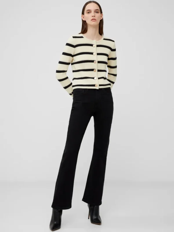 FRENCH CONNECTION Jumpers & Cardigans<Marloe Knitted Coatigan ClassicCream/Black