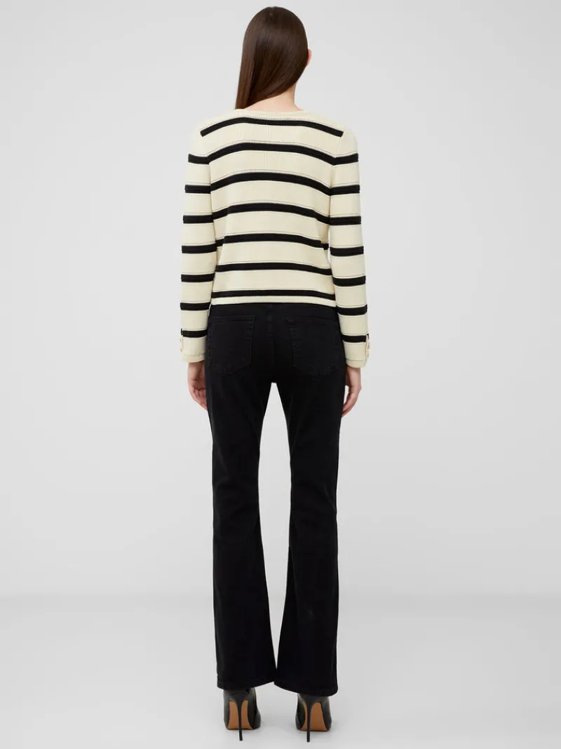 FRENCH CONNECTION Jumpers & Cardigans<Marloe Knitted Coatigan ClassicCream/Black