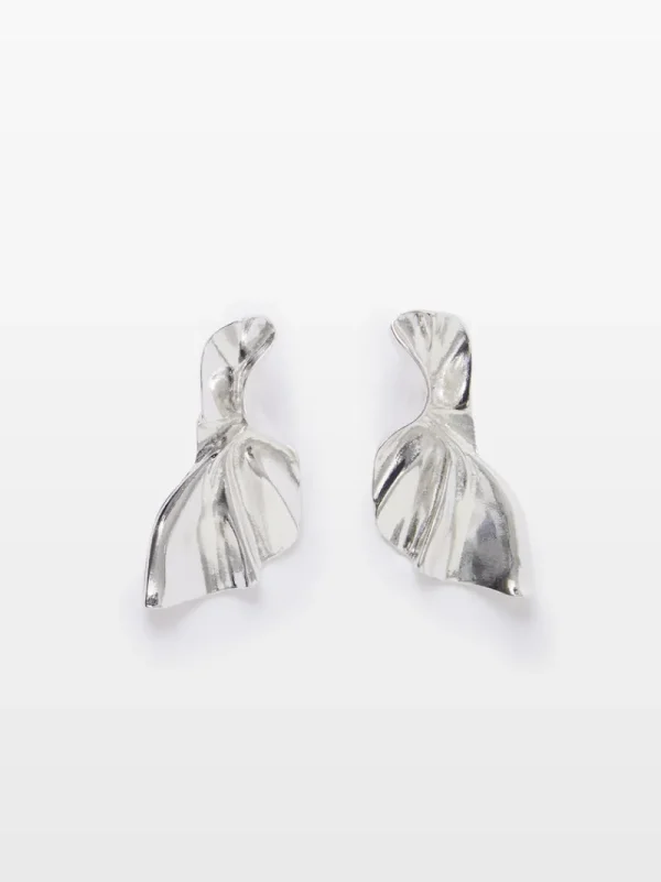 FRENCH CONNECTION Jewellery<Melton Metal Stud Earrings Silver