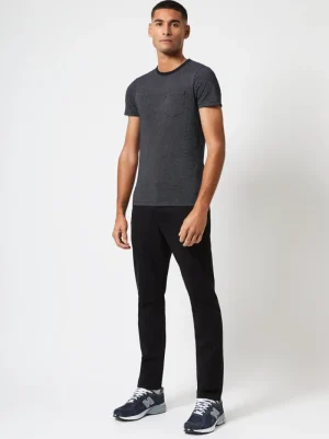 FRENCH CONNECTION T-Shirts & Polo Shirts<Micro Spot Pocket T-Shirt DarkNavy/White