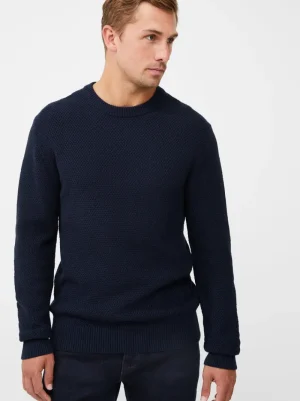 FRENCH CONNECTION Sale | Jumpers & Cardigans<Moss Stitch Jumper Marine