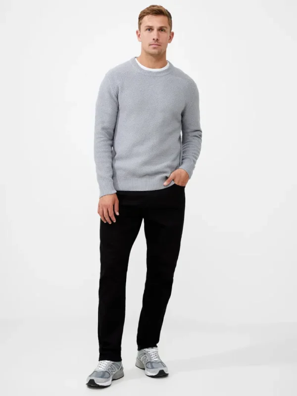 FRENCH CONNECTION Jumpers & Cardigans<Moss Stitch Jumper SleetGrey