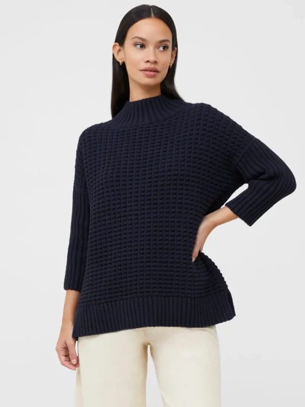 FRENCH CONNECTION Jumpers & Cardigans<Mozart Popcorn High Neck Jumper Nocturnal