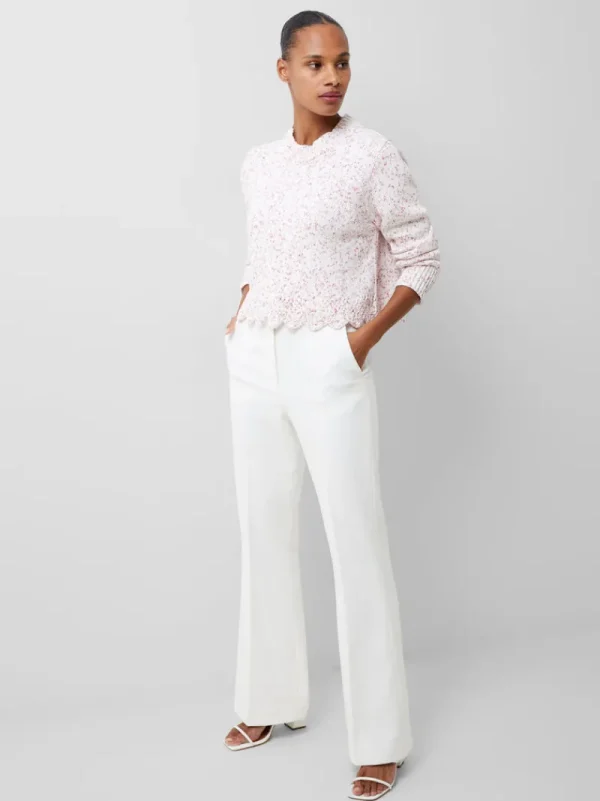 FRENCH CONNECTION Jumpers & Cardigans<Nevanna Recycled Scallop Hem Sweater RoseKiss