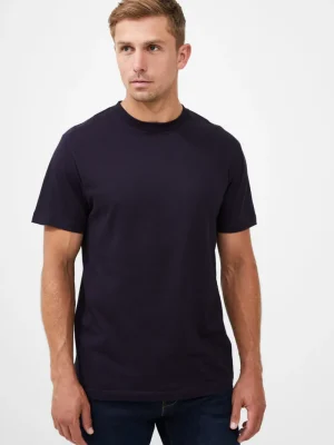FRENCH CONNECTION T-Shirts & Polo Shirts<Organic Cotton Classic T-Shirt UtilityBlue