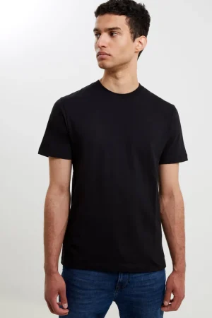 FRENCH CONNECTION T-Shirts & Polo Shirts<Organic Cotton Classic T-Shirt BlackOnyx
