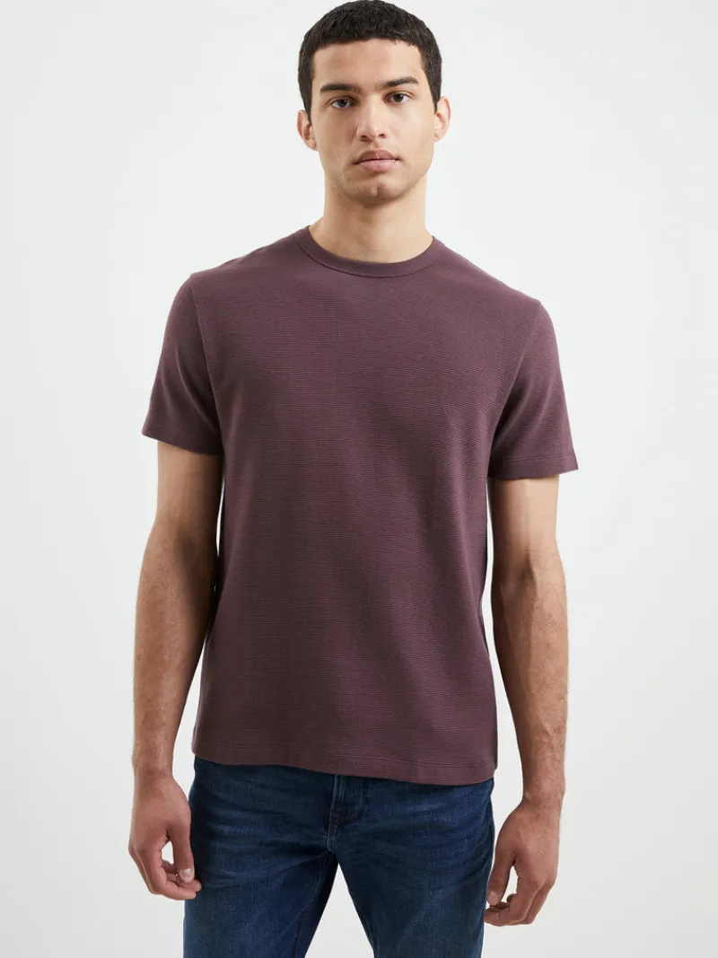 FRENCH CONNECTION Sale | T-Shirts & Polo Shirts<Ottoman Crew T-Shirt Truffle