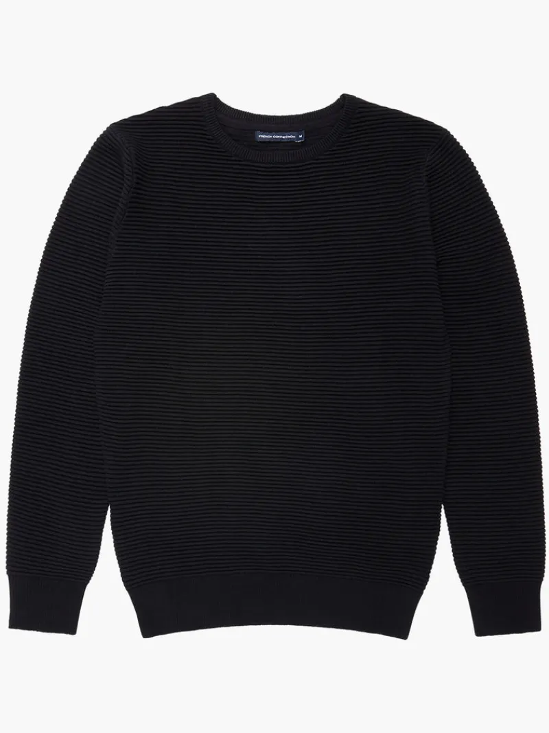 FRENCH CONNECTION Jumpers & Cardigans<Ottoman Jumper Black